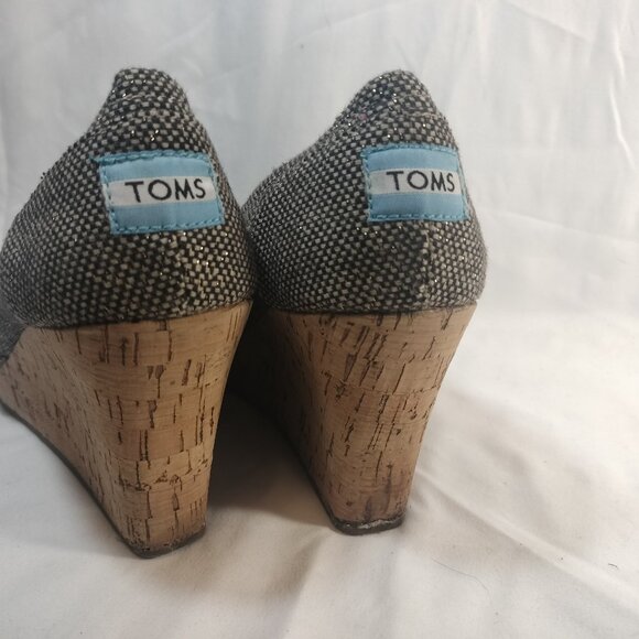 Toms Wedge Cork Espadrilles (Stella) - Picture 8 of 10